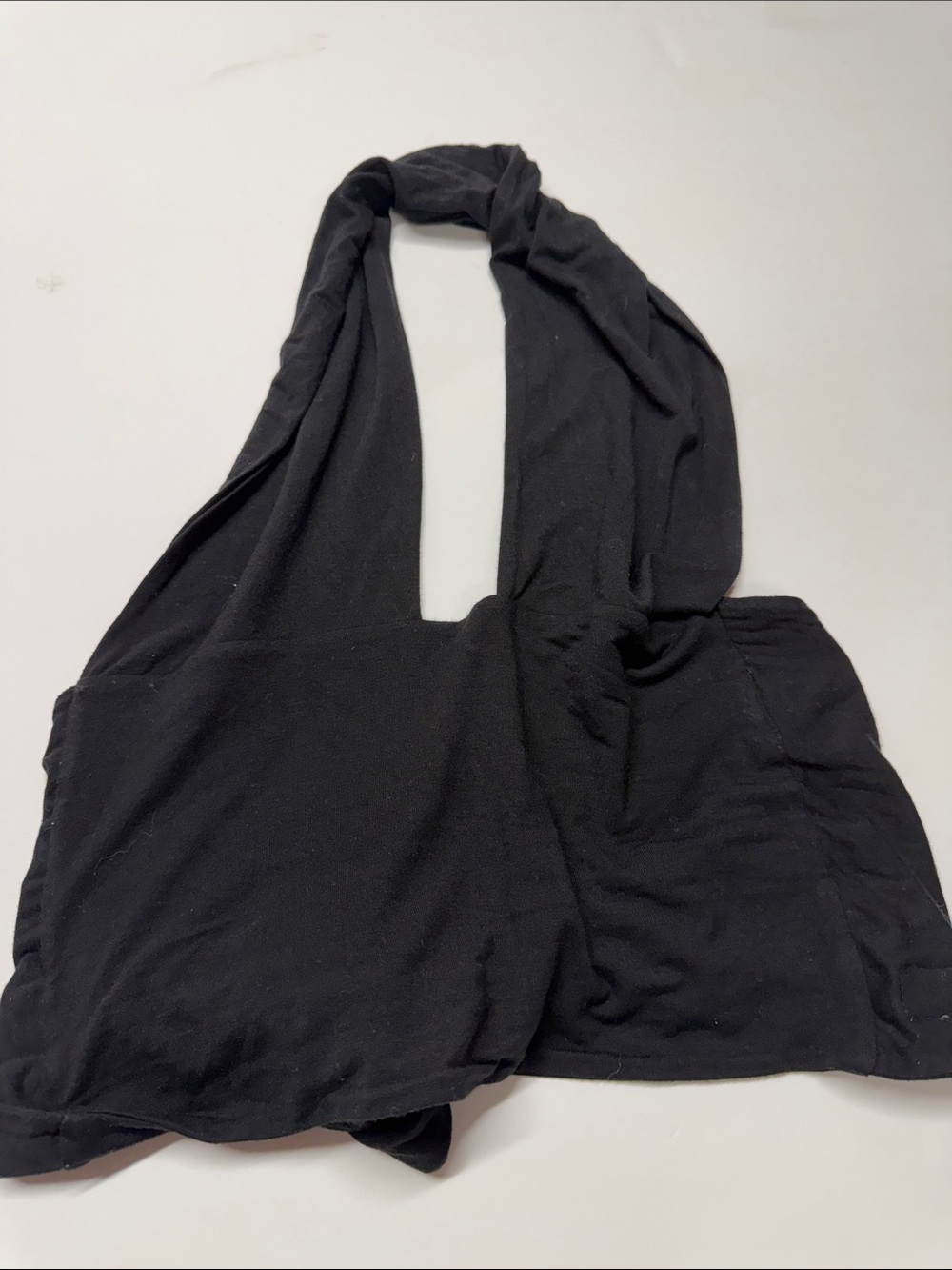 Black Women’s Halter Crop Top
